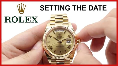 change date on ladies rolex|change time on Rolex datejust.